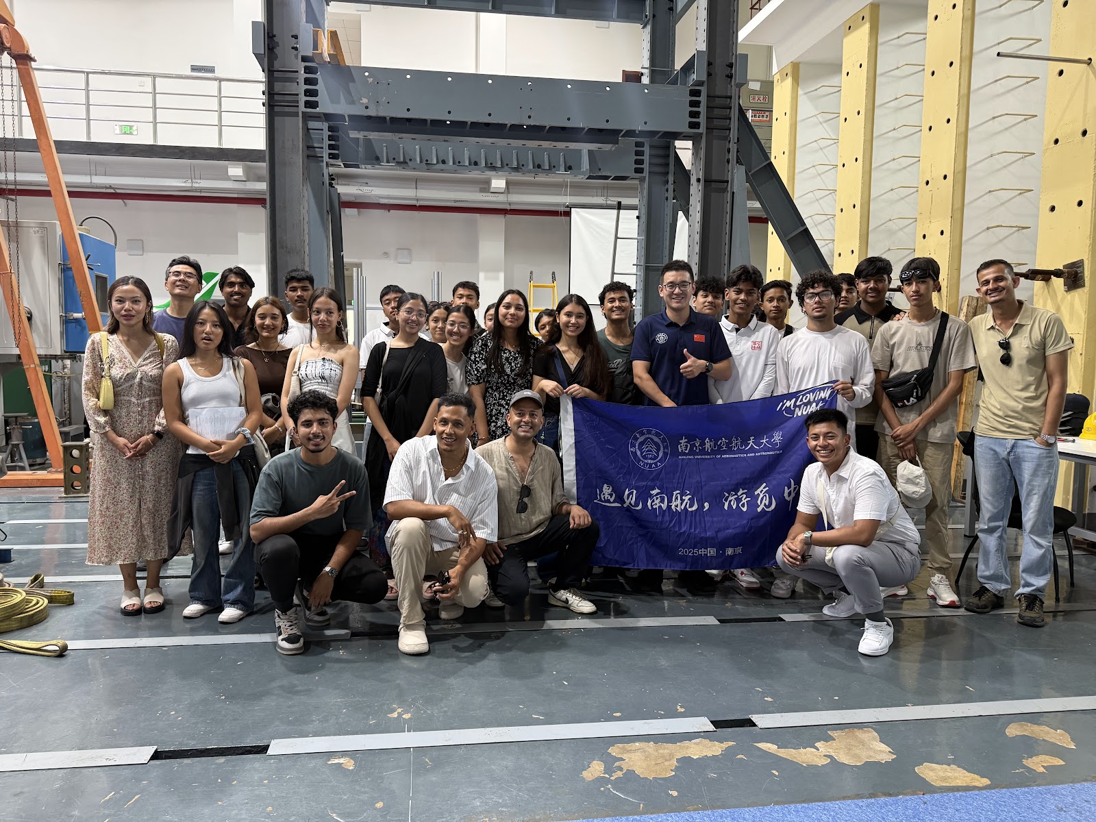 Group photo with program participants